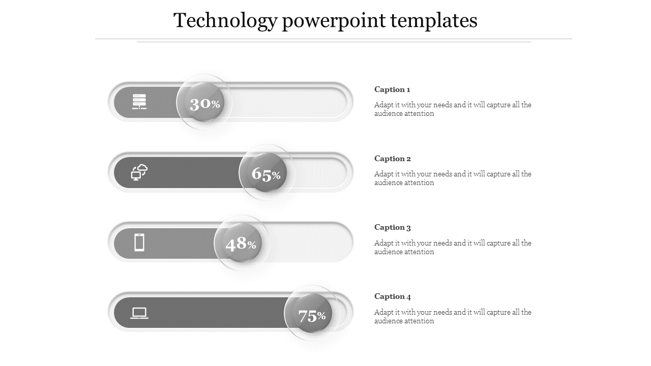 technology powerpoint templates-Gray